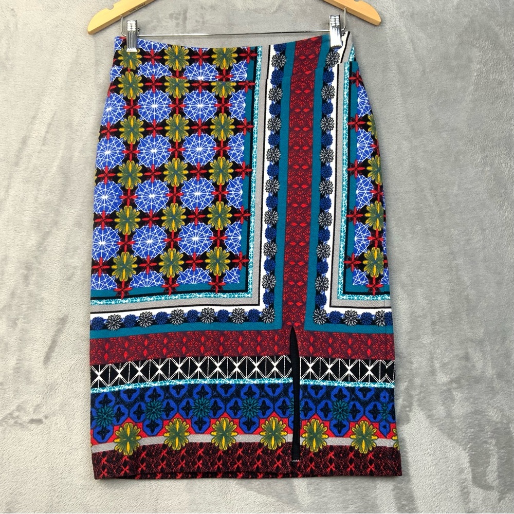 Mauve by Anthropologie Tearoom Boho Pattern Skirt Knitted Women’s Size Small.